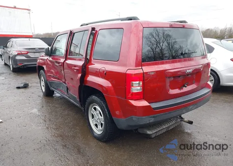 2014 Jeep Patriot Sport from USA, damaged, VIN 1C4NJPBA0ED694951
